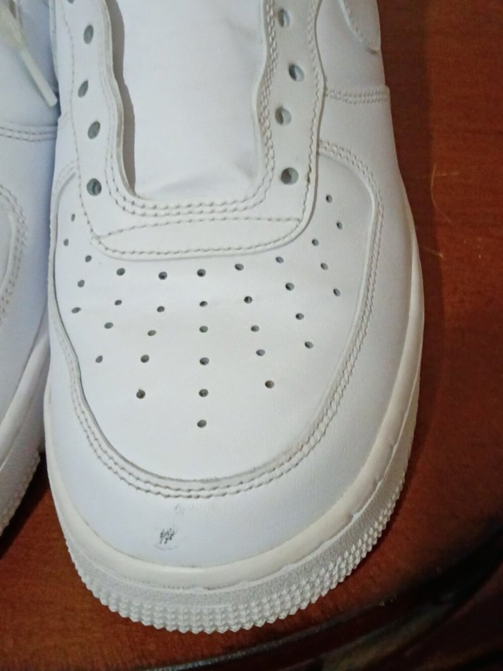 Nike Air Force 1 '07 Low Mens Size 10 White Athletic Shoes Sneakers CW2288-111 - Picture 8 of 14